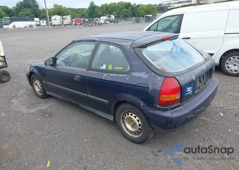 1997 Honda Civic Cx from USA, damaged, VIN 2HGEJ6320VH122798